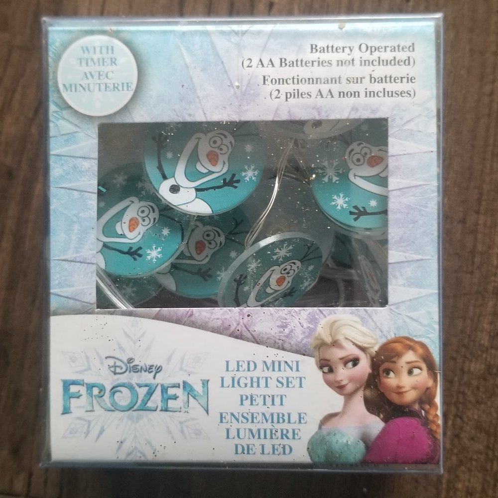 Disney Frozen LED Mini Light Set with Timer